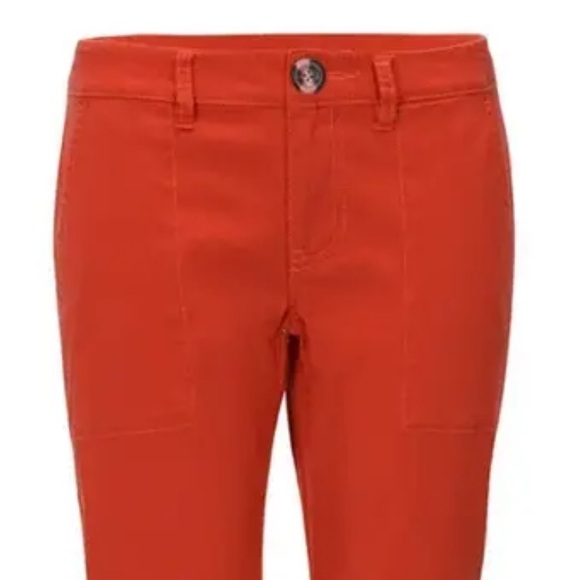 CABI UTILITY TROUSER IN CORAL #6046 - SIZE 4 - NWT! - Picture 3 of 9